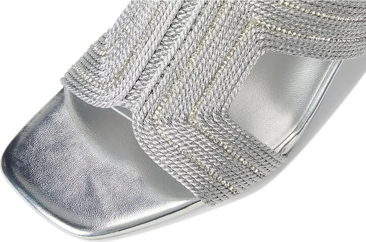 Bandolino Molane Women's Dress Sandals Silver : 7 M, Synthetic - Image 7