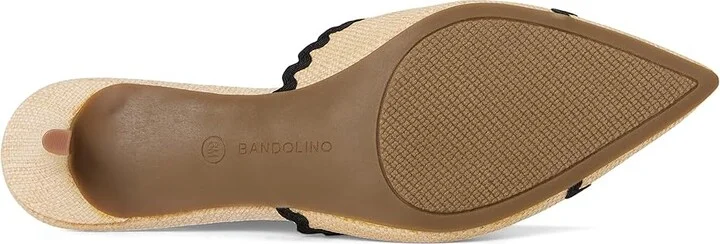 Bandolino Mymy Women's Shoes Light Natural/Black : 5 M, Rubber/Synthetic - Image 3