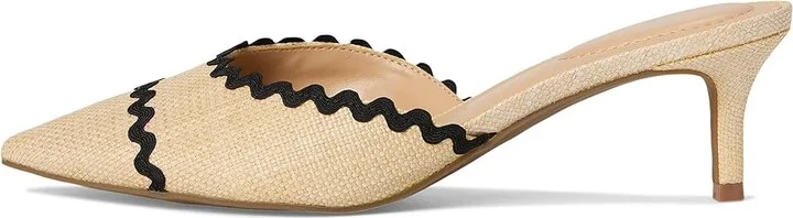Bandolino Mymy Women's Shoes Light Natural/Black : 5 M, Rubber/Synthetic - Image 6