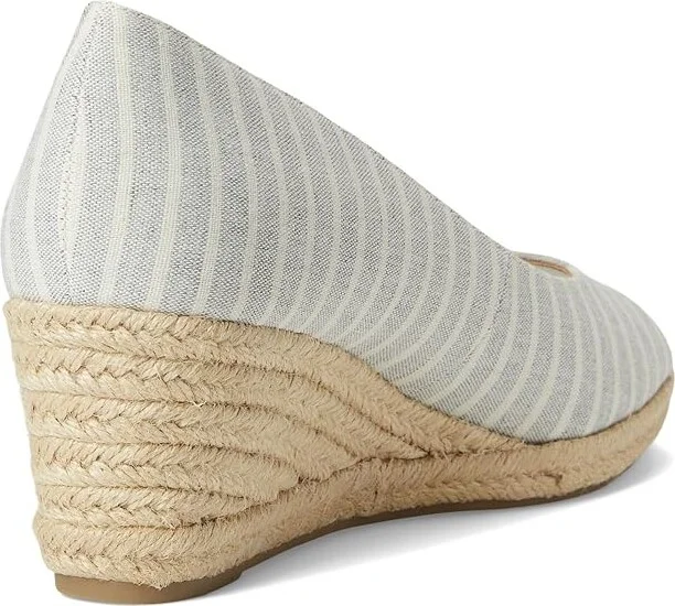 Bandolino Nuri 7 Women's Shoes Light Blue Stripe : 5.5 M, Textile - Image 4