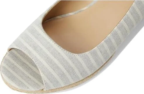 Bandolino Nuri 7 Women's Shoes Light Blue Stripe : 5.5 M, Textile - Image 7