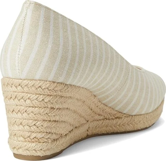 Bandolino Nuri 7 Women's Shoes Light Natural Stripe : 11 M, Textile - Image 4