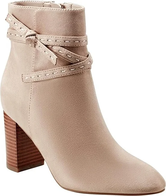 Bandolino Ocorn Women's Boots Sand : 9 M, Suede - Image 5
