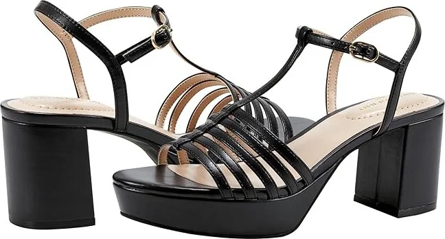 Bandolino Paolar Women's Sandals Black : 10 M, Leather