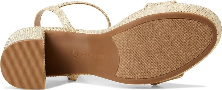 Bandolino Pennie Women's Dress Sandals Light Natural : 6 M, Faux Leather - Image 3