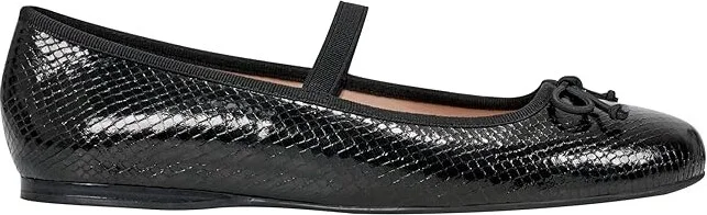 Bandolino Phalon Women's Flat Shoes Black Snake : 8.5 M, Polyester - Image 5