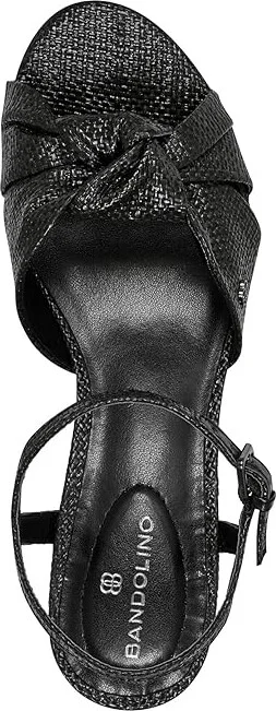 Bandolino Prezley Women's Sandals Black : 8.5 M, Synthetic - Image 2