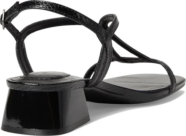 Bandolino Primadon Women's Dress Sandals Black Snake : 8.5 M, Synthetic - Image 4