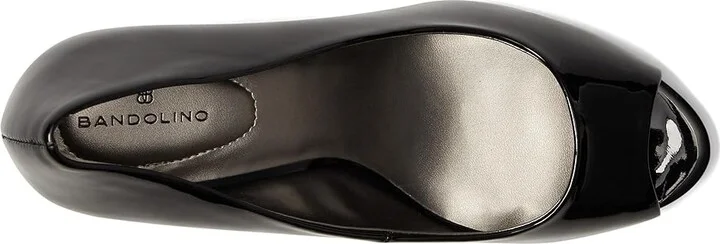 Bandolino Rainaa Women's Shoes Black Sleek Patent PU : 5 M, Synthetic - Image 3