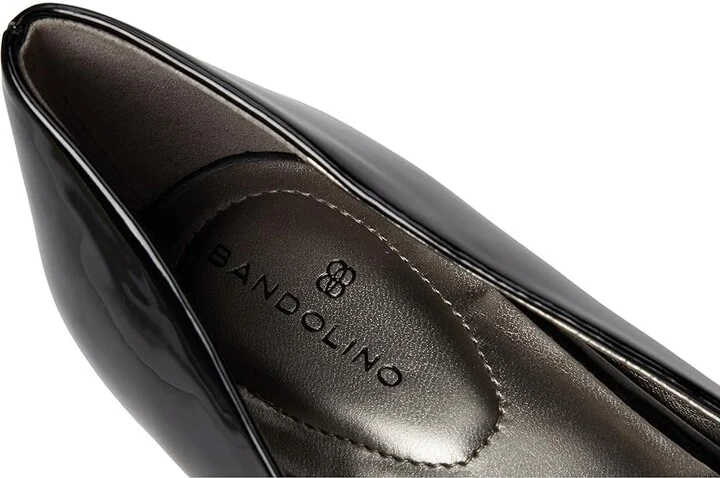 Bandolino Rainaa Women's Shoes Black Sleek Patent PU : 5 M, Synthetic - Image 8