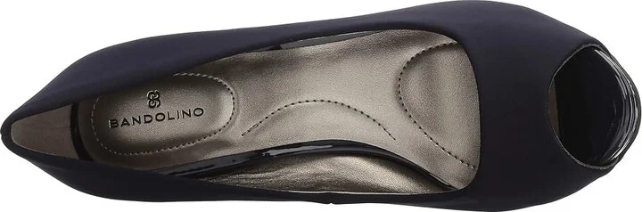 Bandolino Rainaa Women's Shoes Navy Lycra : 5 M, Textile - Image 3