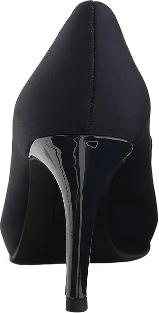 Bandolino Rainaa Women's Shoes Navy Lycra : 5 M, Textile - Image 5