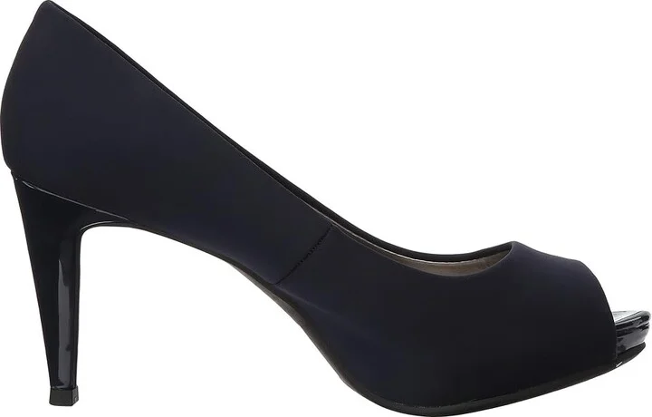 Bandolino Rainaa Women's Shoes Navy Lycra : 5 M, Textile - Image 8