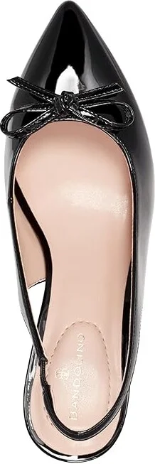 Bandolino Shane High Women's Heels Black Patent : 8 M, Rubber/Synthetic - Image 2