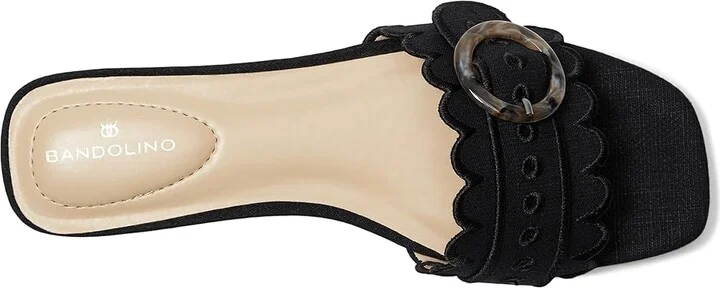 Bandolino Silla Women's Dress Sandals Black : 11 M, Synthetic - Image 2