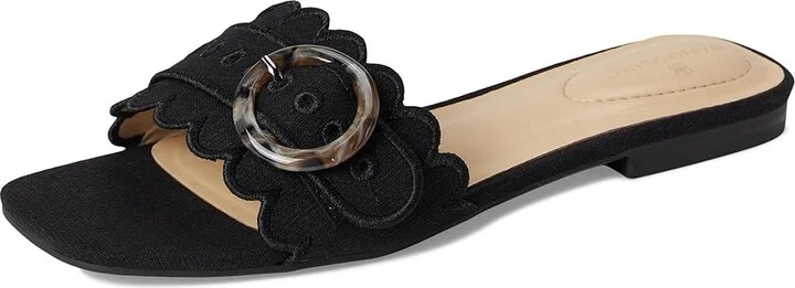 Bandolino Silla Women's Dress Sandals Black : 11 M, Synthetic - Image 5