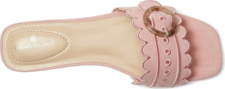 Bandolino Silla Women's Dress Sandals Light Pink : 6 M, Synthetic - Image 2