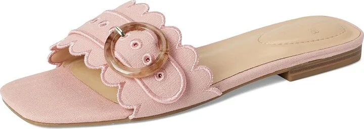 Bandolino Silla Women's Dress Sandals Light Pink : 6 M, Synthetic - Image 5