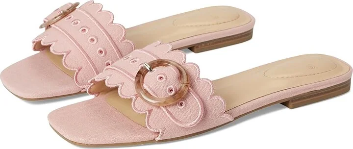 Bandolino Silla Women's Dress Sandals Light Pink : 6 M, Synthetic