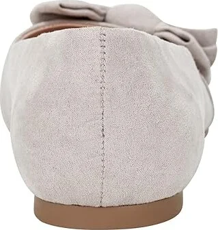 Bandolino Sophy Women's Flat Shoes Light Natural : 8 M, Suede - Image 4