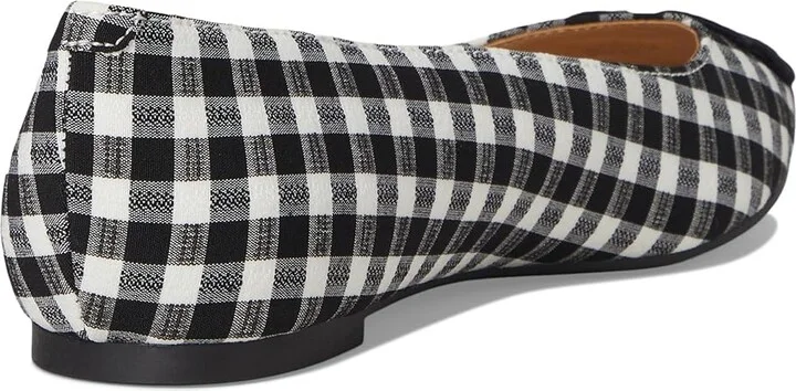 Bandolino Starry Women's Shoes Black/White Plaid Gingham : 6.5 M, Leather/Rubber - Image 4