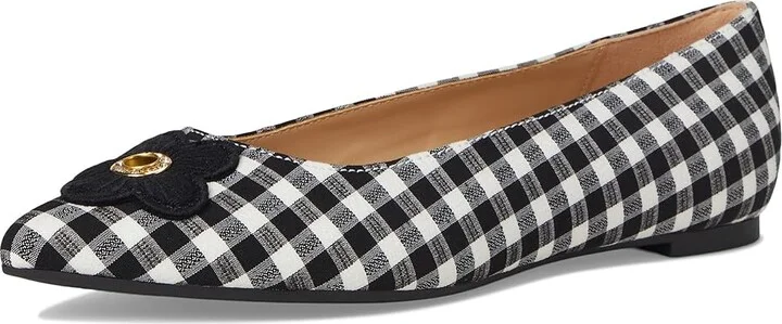 Bandolino Starry Women's Shoes Black/White Plaid Gingham : 6.5 M, Leather/Rubber - Image 5