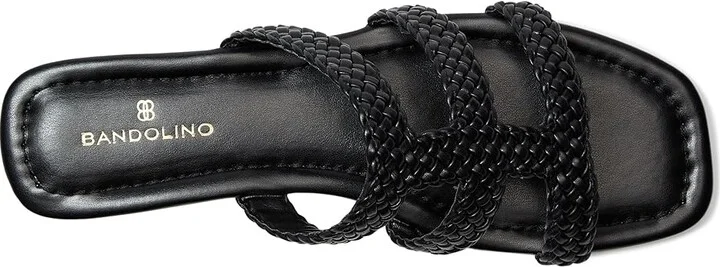 Bandolino Sumer Women's Dress Sandals Black : 10 M, Faux Leather - Image 2