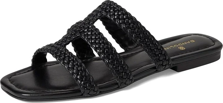 Bandolino Sumer Women's Dress Sandals Black : 10 M, Faux Leather - Image 5