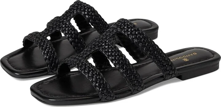 Bandolino Sumer Women's Dress Sandals Black : 10 M, Faux Leather
