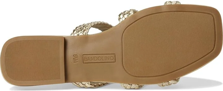 Bandolino Sumer Women's Dress Sandals Gold : 7 M, Faux Leather - Image 3