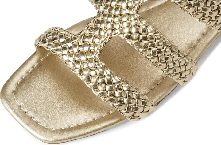 Bandolino Sumer Women's Dress Sandals Gold : 7 M, Faux Leather - Image 7