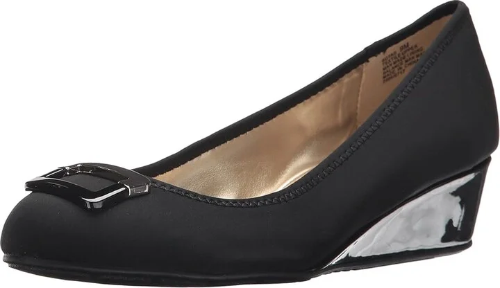 Bandolino Tad Women's Sandals Black Lycra : 5 M, Synthetic - Image 2