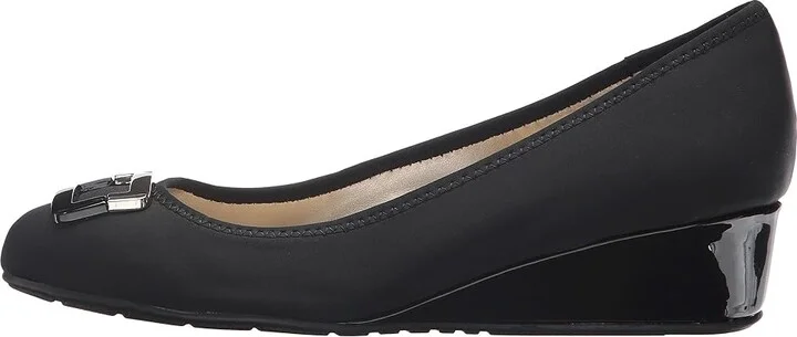 Bandolino Tad Women's Sandals Black Lycra : 5 M, Synthetic - Image 7