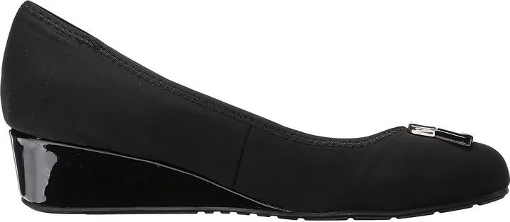 Bandolino Tad Women's Sandals Black Lycra : 5 M, Synthetic - Image 8