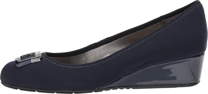 Bandolino Tad Women's Sandals Navy Lycra : 5 M, Synthetic - Image 7
