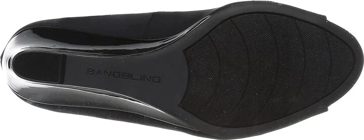 Bandolino Tufflove Women's Wedge Shoes Black : 5 M, Textile - Image 4