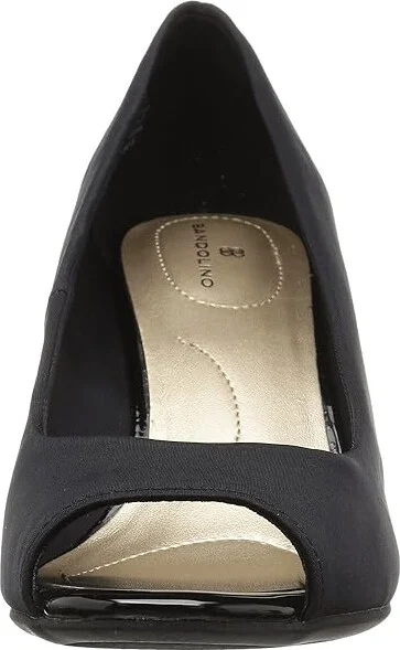 Bandolino Tufflove Women's Wedge Shoes Black : 5 M, Textile - Image 6