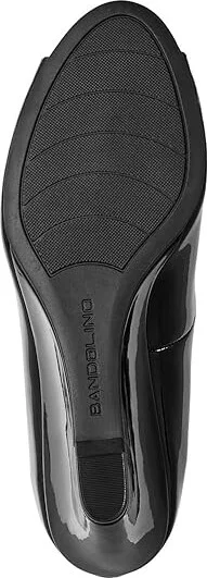 Bandolino Tufflove Women's Wedge Shoes Navy Patent : 11 M, Textile - Image 3
