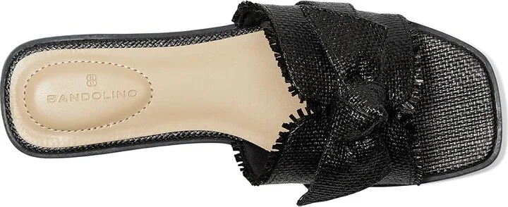 Bandolino Vallen Women's Wedge Shoes Black : 6.5 M, Synthetic - Image 2