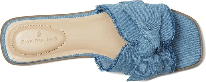 Bandolino Vallen Women's Wedge Shoes Blue Denim : 5 M, Synthetic - Image 2