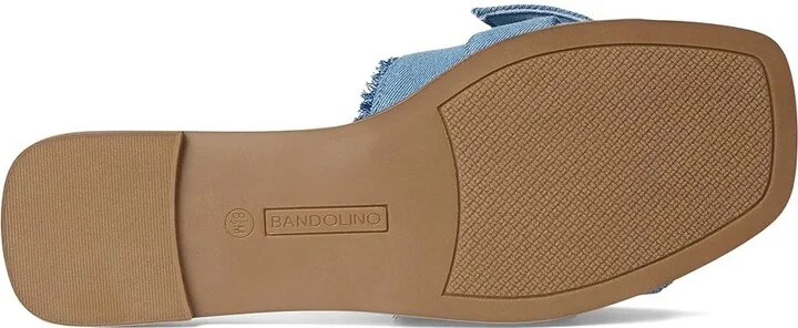 Bandolino Vallen Women's Wedge Shoes Blue Denim : 5 M, Synthetic - Image 3