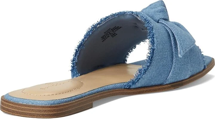 Bandolino Vallen Women's Wedge Shoes Blue Denim : 5 M, Synthetic - Image 4