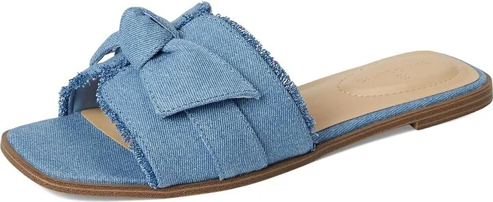 Bandolino Vallen Women's Wedge Shoes Blue Denim : 5 M, Synthetic - Image 5