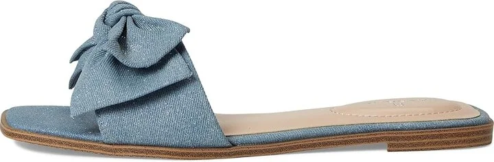 Bandolino Violeta Women's Wedge Shoes Blue Denim : 6 M, Synthetic - Image 6