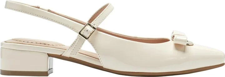 Bandolino Women's Adana Bow Slingback Block Heel Pumps - Image 6