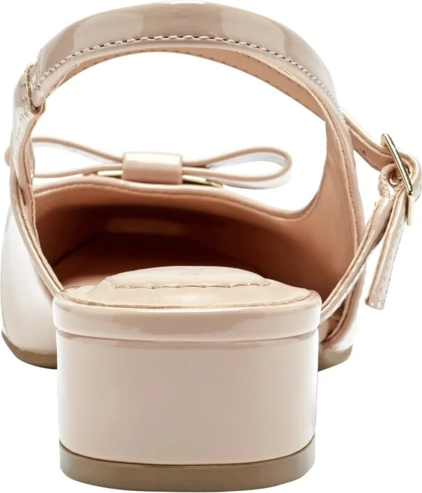 Bandolino Women's Adana Bow Slingback Block Heel Pumps - Image 11