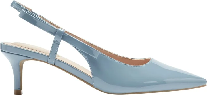 Bandolino Women's Alilac Bow Slingback Kitten Heel Pumps - Image 6