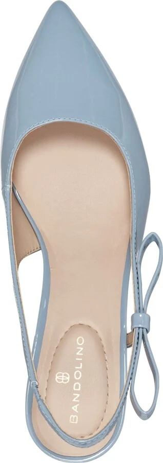 Bandolino Women's Alilac Bow Slingback Kitten Heel Pumps - Image 8