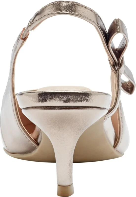 Bandolino Women's Alilac Bow Slingback Kitten Heel Pumps - Image 11
