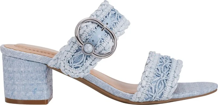 Bandolino Women's Almer Double Band Block Heel Sandals - Image 2